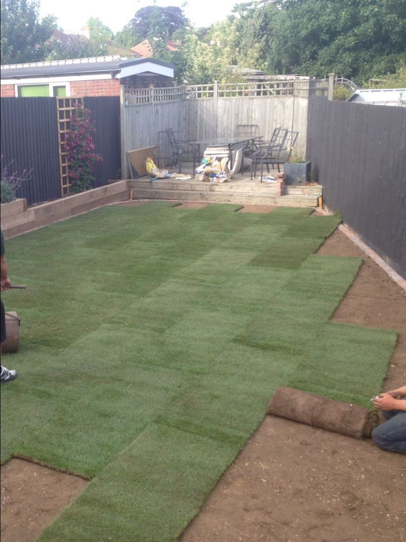 Artificial grass installation in Barnet