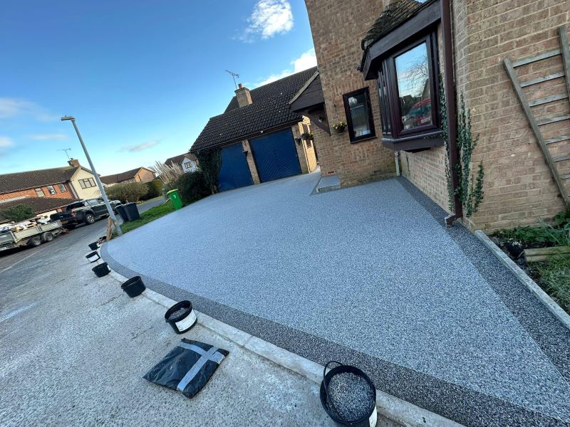 New Resin Driveway Installed in Goff's Oak by Total Driveway Specialists