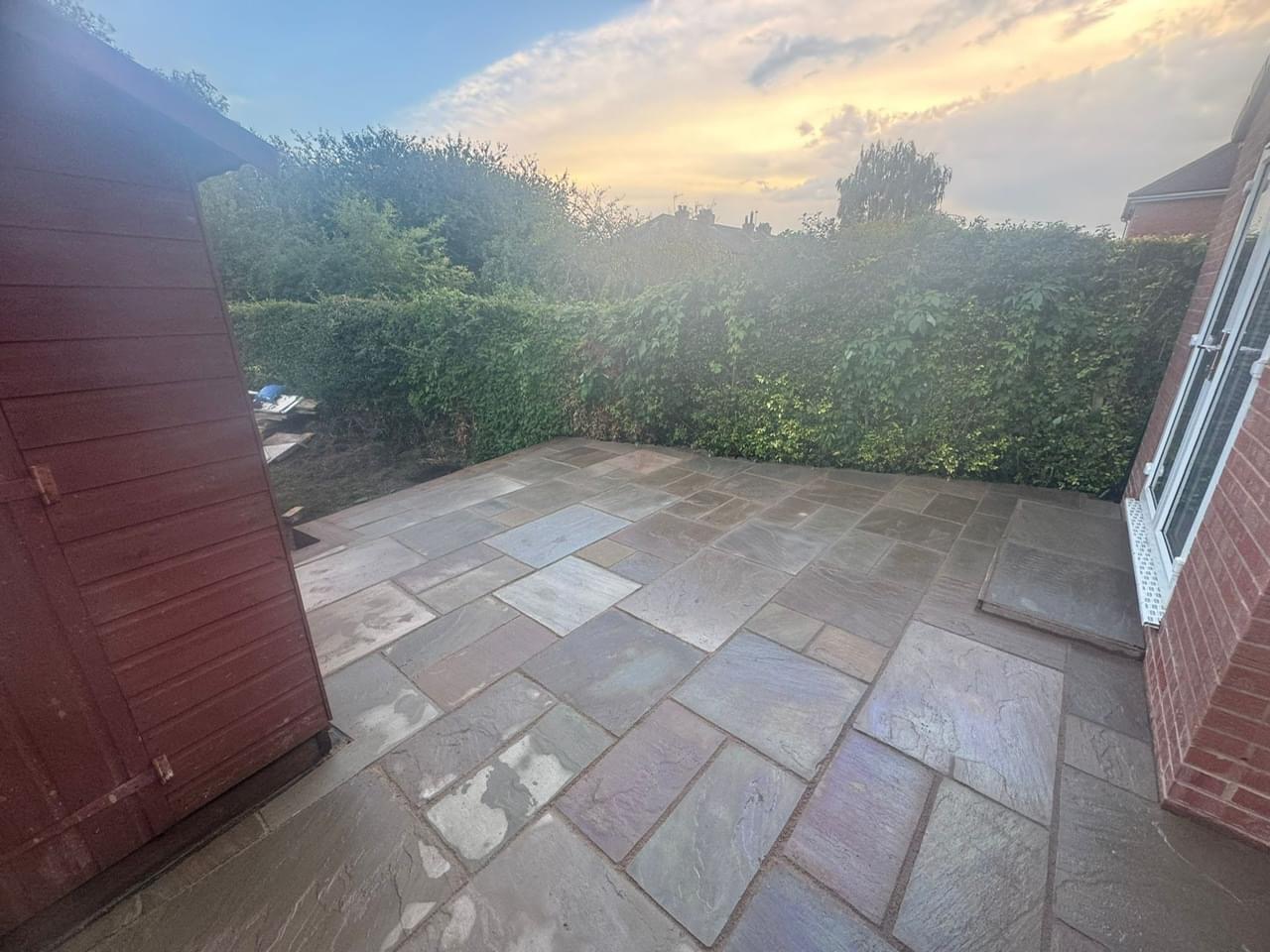 Patio installation in Barnet