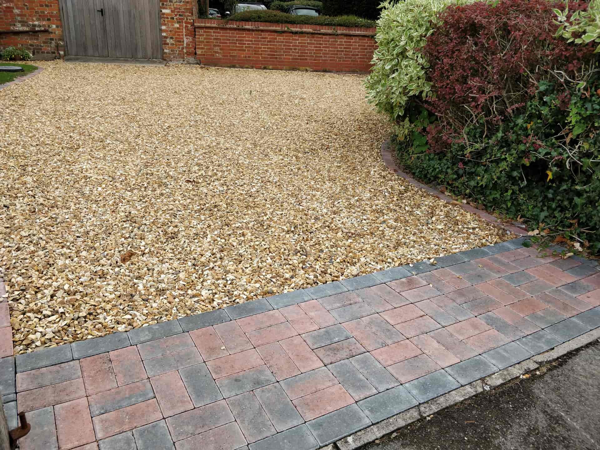 Gravel Grid Driveway