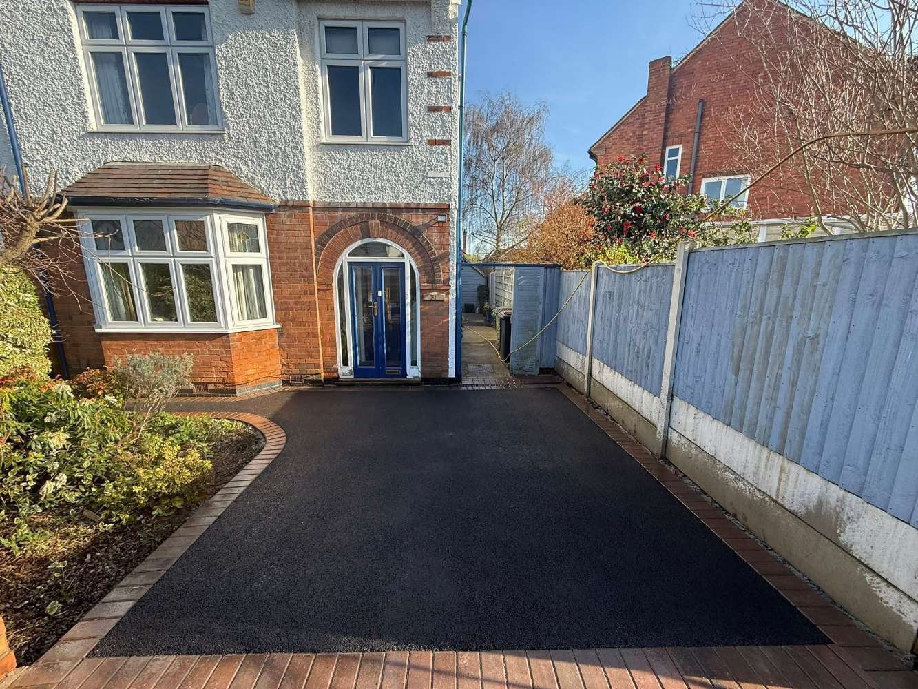 Red Tarmac Driveway Batchworth